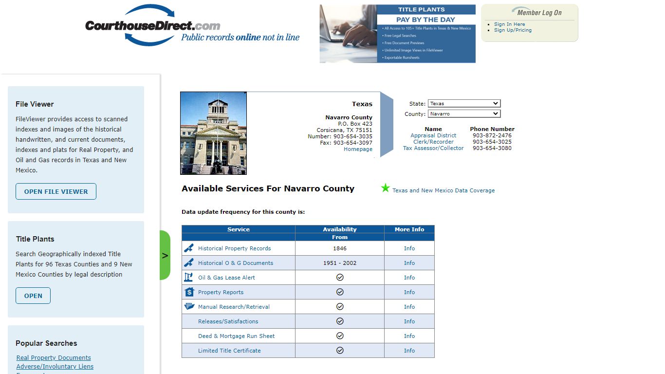 Search Navarro County Public Property Records Online ...